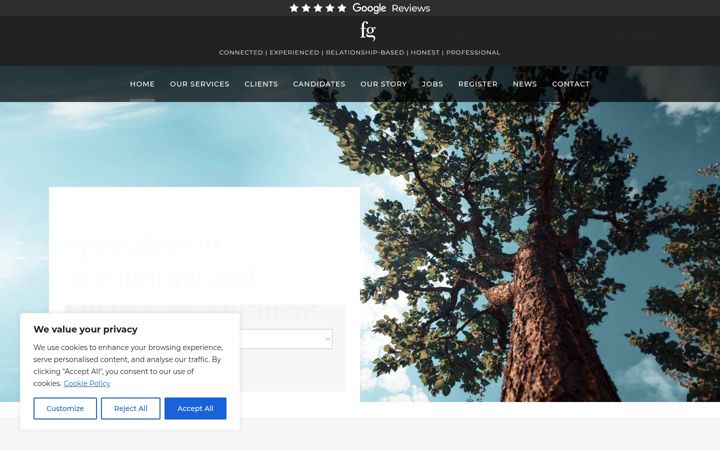 Screenshot of fletchergeorge.co.uk