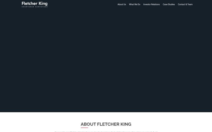 Screenshot ta' fletcherking.co.uk