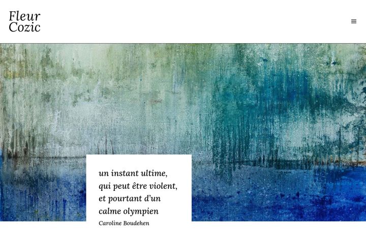 Screenshot of fleurcozic.com