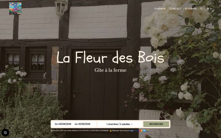 Screenshot of fleurdesbois.be