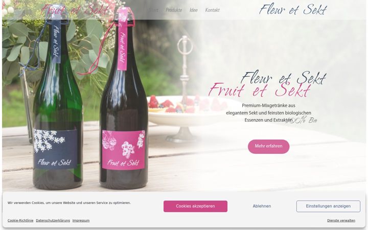 Skjermbilde av fleuretfruit.de