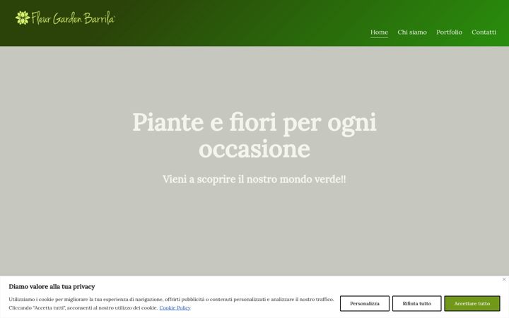 Screenshot of fleurgardenbarrila.com