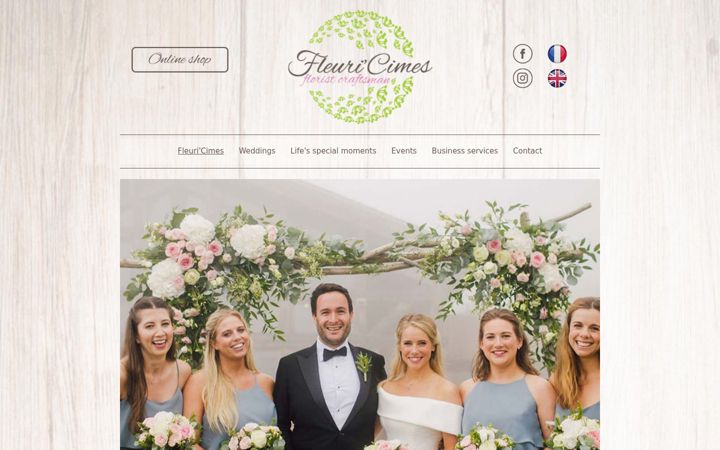 Screenshot of fleuricimes.com