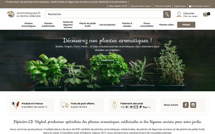 Screenshot of fleurir-son-jardin.fr