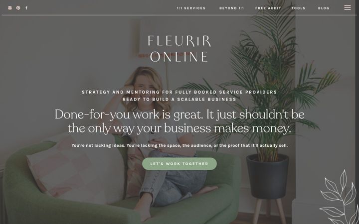 Screenshot of fleurironline.com