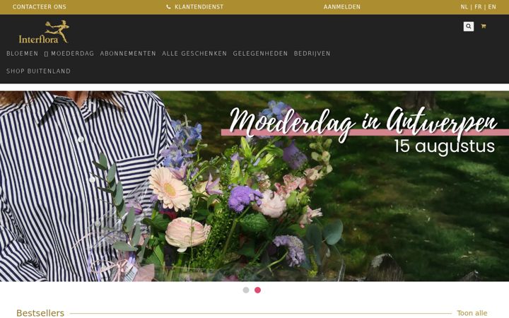 Screenshot of fleurop.be
