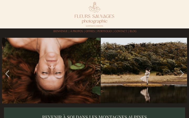 Screenshot of fleurs-sauvages-photographie.com