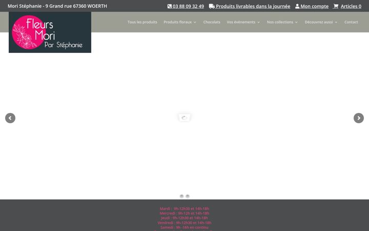 Screenshot of fleursmori.com