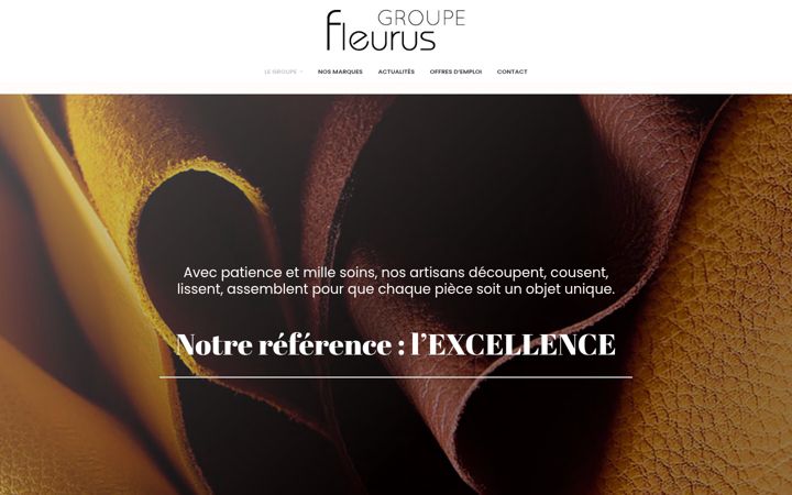 Screenshot of fleurus.fr
