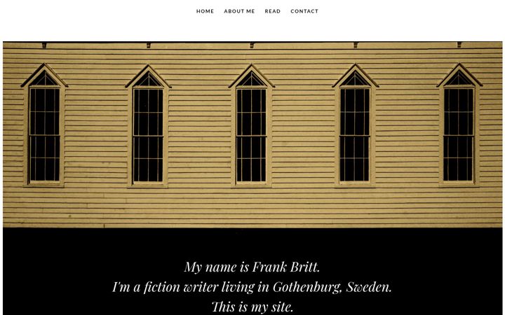 Screenshot of fleviebritt.com
