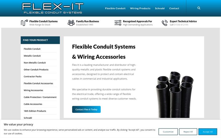 Screenshot di flex-it.co.uk