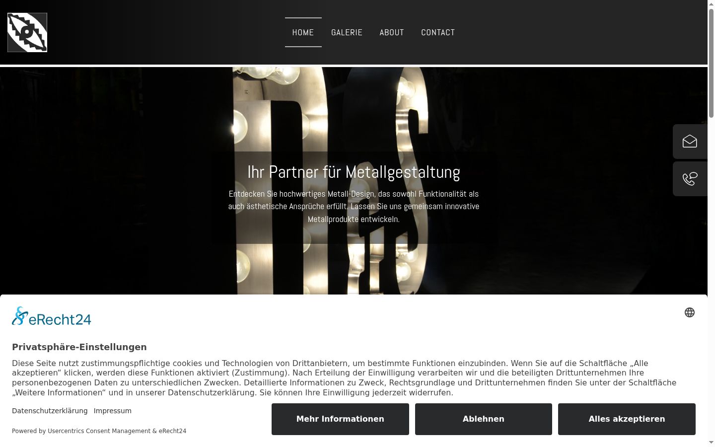 Screenshot tal-banner tal-kunsens muri qabel kwalunkwe interazzjoni