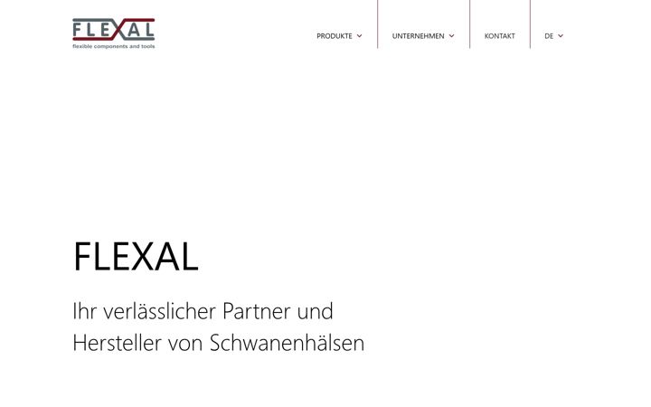 Screenshot of flexal.de