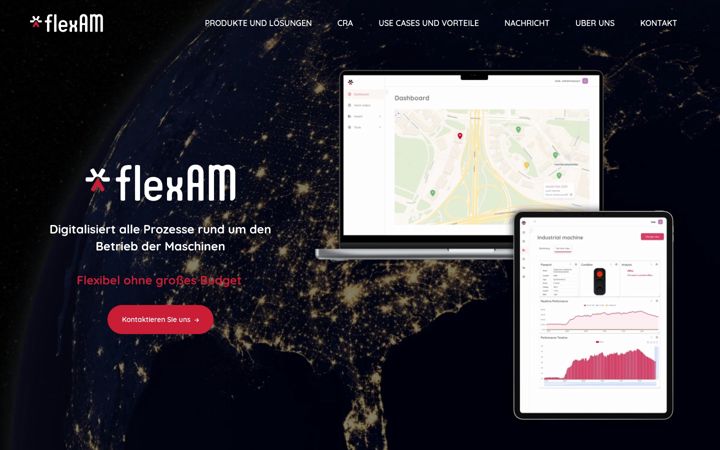 Capture d'écran de flexam.io
