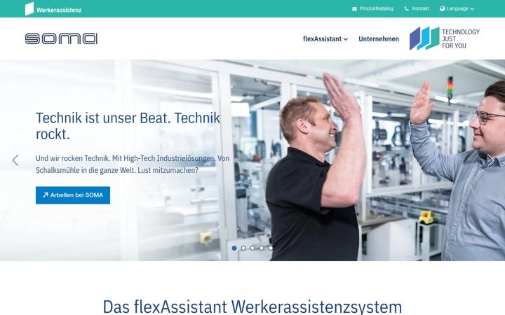 Screenshot of flexassistant.de