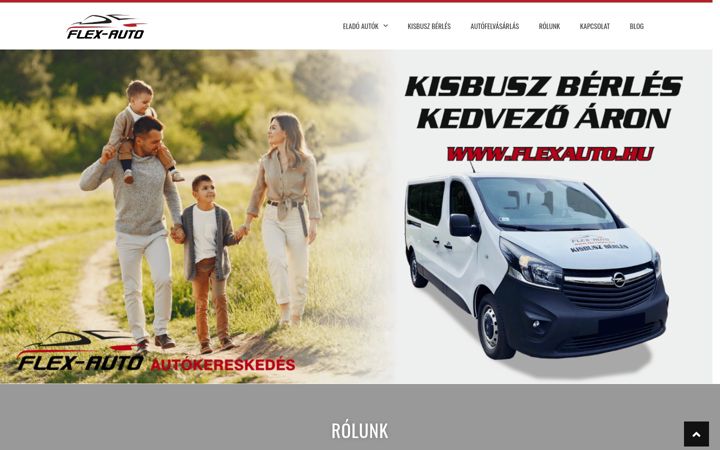 Screenshot of flexauto.hu
