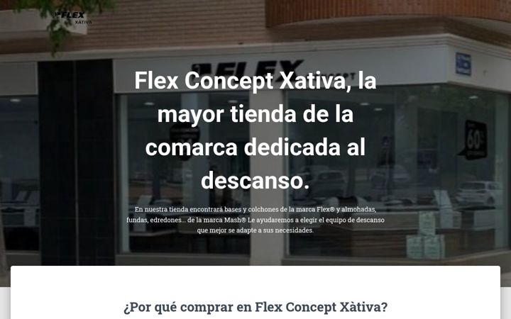Screenshot of flexconceptxativa.es