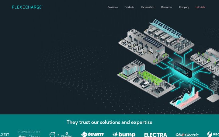Screenshot of flexecharge.com