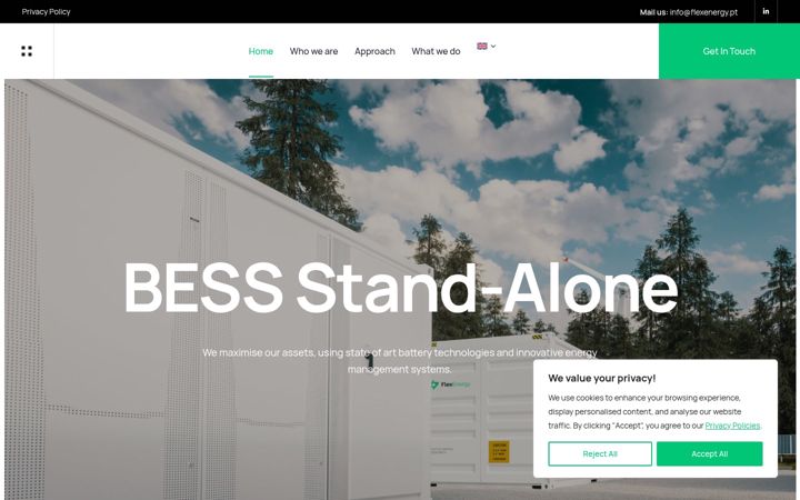 Screenshot of flexenergy.pt