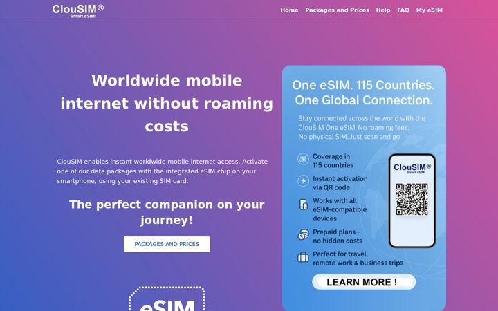 Screenshot of flexesim.eu
