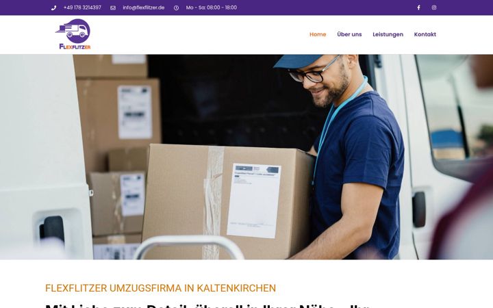 Screenshot of flexflitzer.de