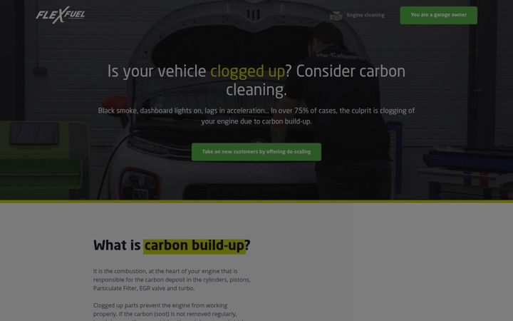 Screenshot di flexfuel-company.co.uk