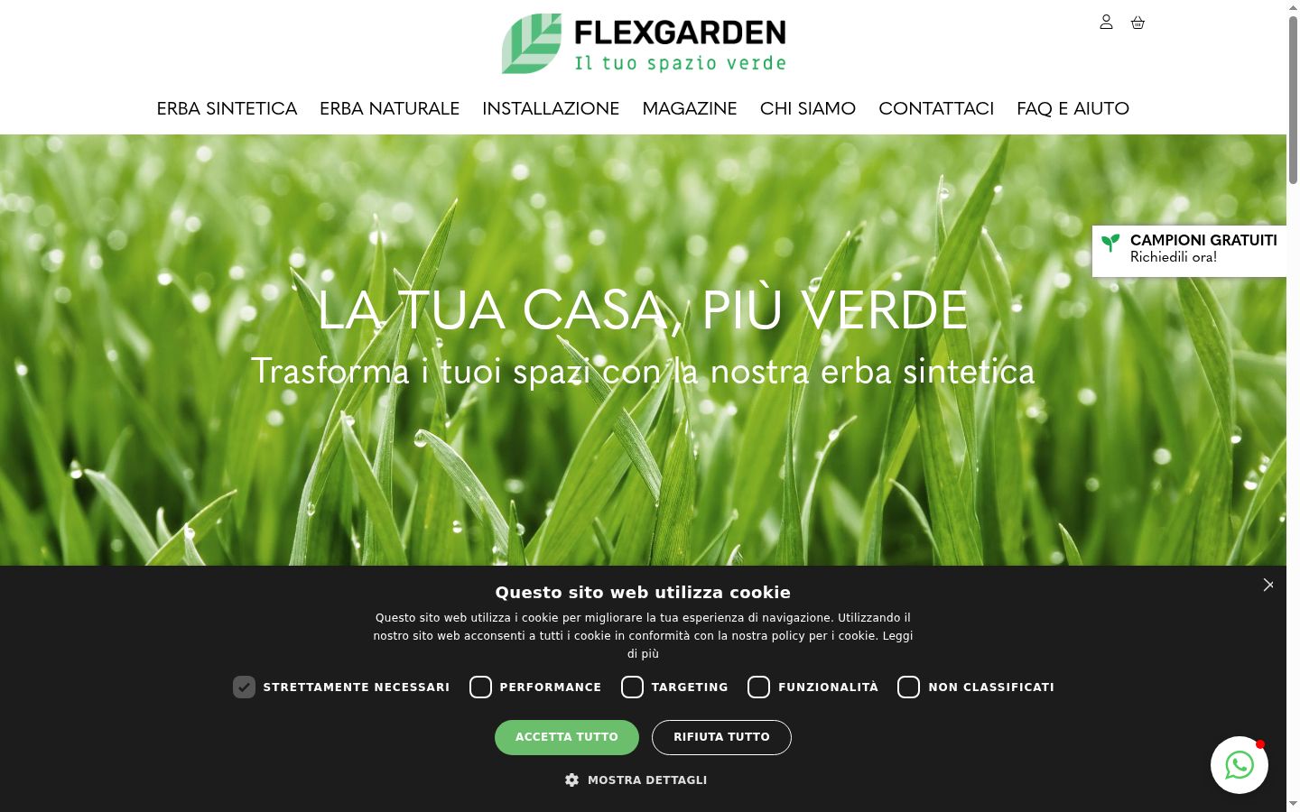 Screenshot tal-banner tal-kunsens muri qabel kwalunkwe interazzjoni