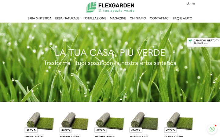 Screenshot of flexgarden.it