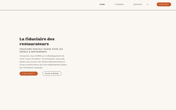Screenshot of flexgourmet.ch