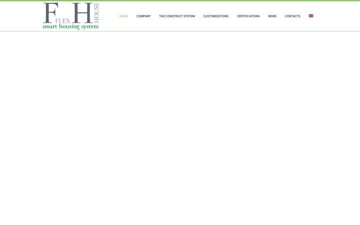 Screenshot of flexhousesystem.it