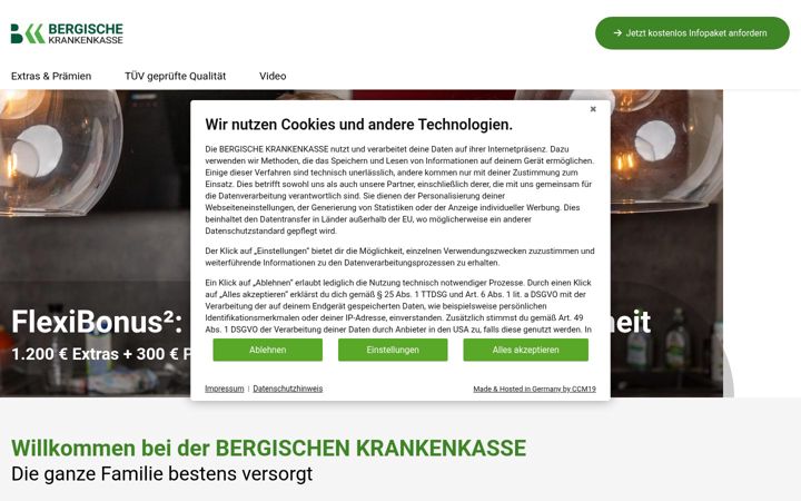 Screenshot of flexi-bonus.de