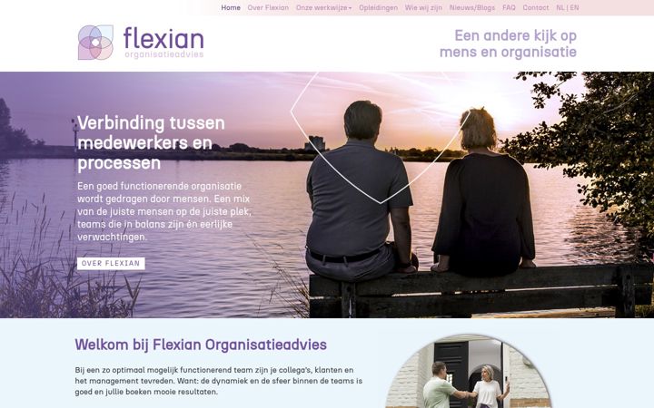 Screenshot of flexian.nl