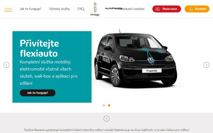Screenshot von flexiauto.cz