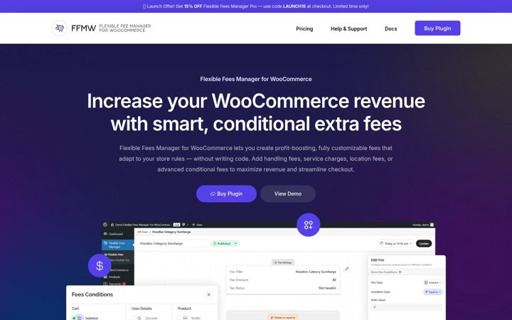 Screenshot of flexiblefeesmanager.com