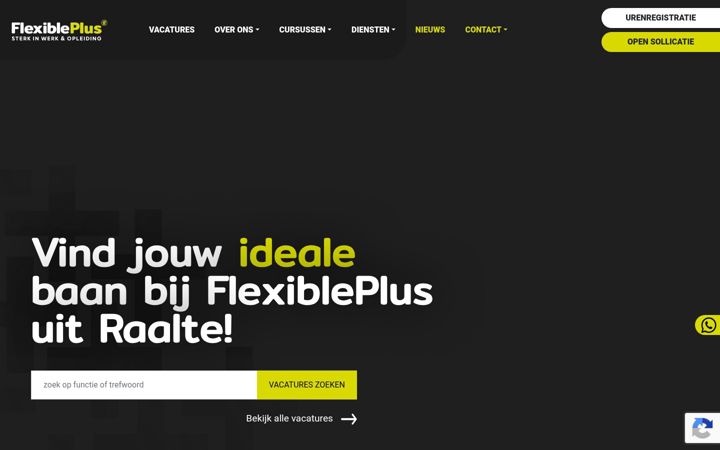 Screenshot of flexibleplus.nl