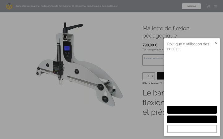 Screenshot of flexifacile.fr