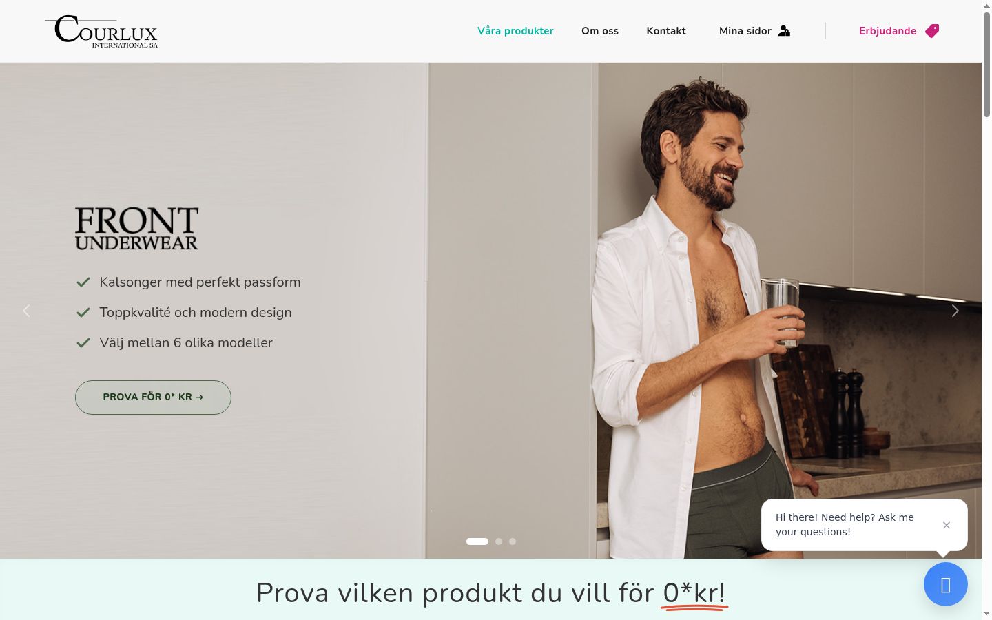 Screenshot van de toestemmingsbanner zoals getoond vóór enige interactie