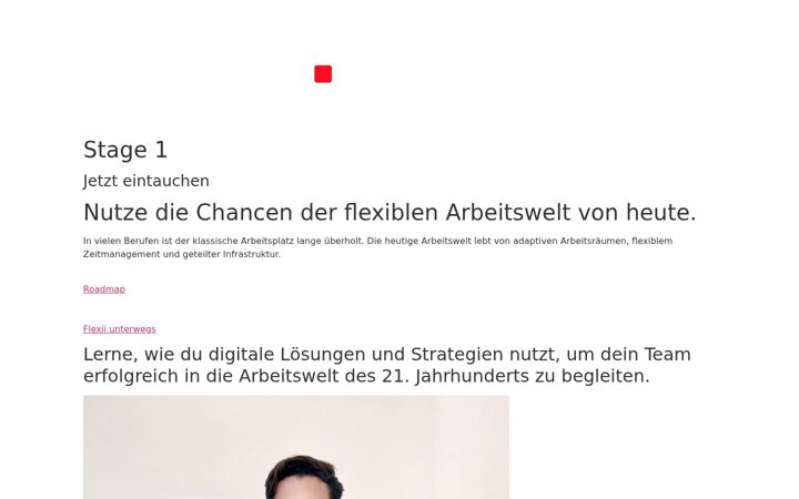 Screenshot of flexii.ch