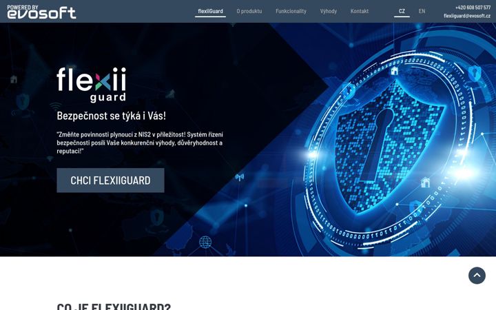 Screenshot of flexiiguard.cz