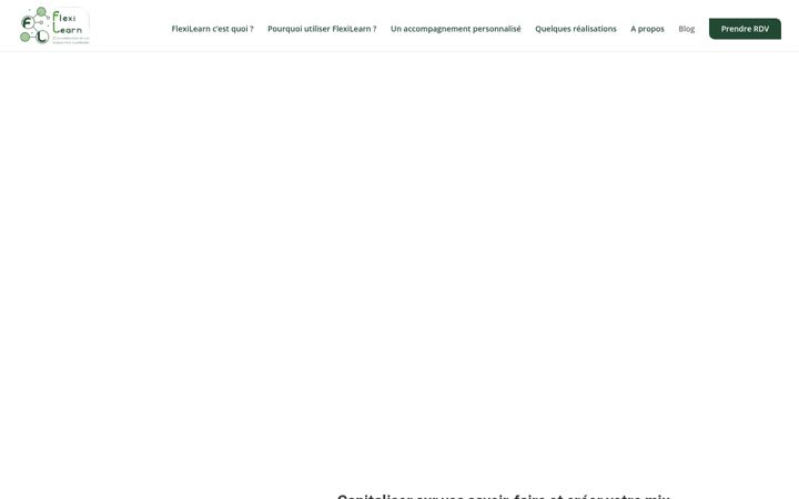 Screenshot of flexilearn.fr