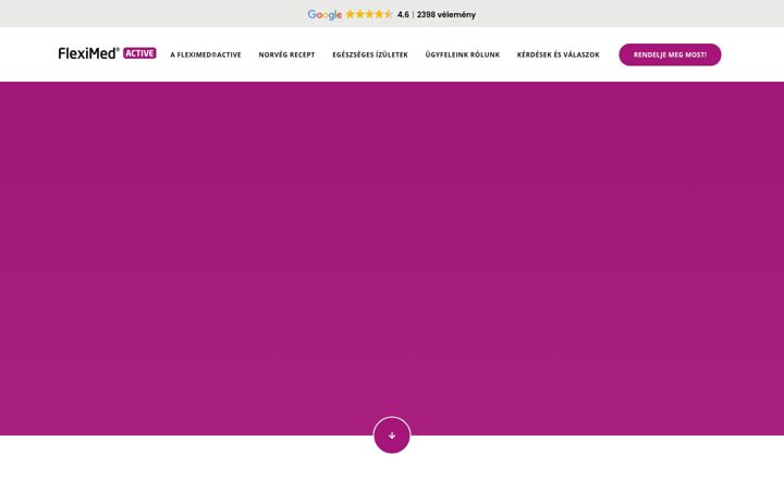Screenshot of fleximedactive.hu