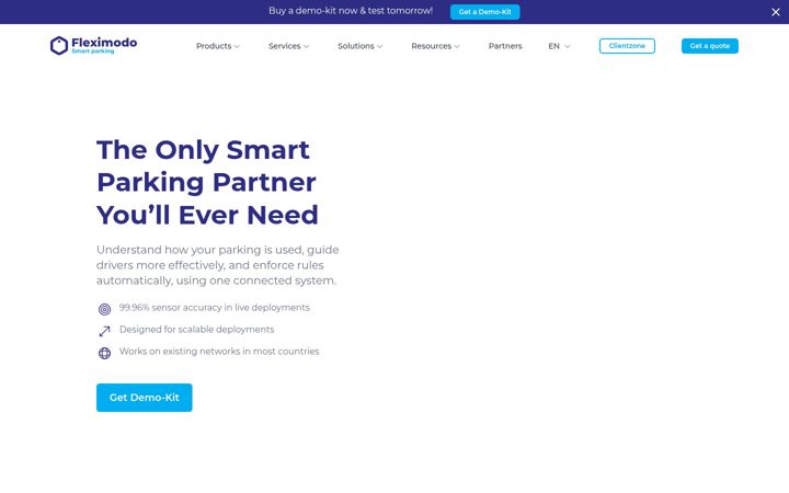 Screenshot of fleximodo.com