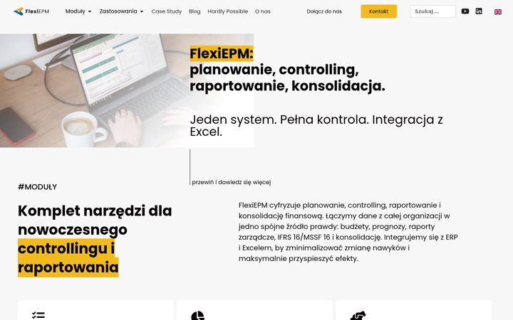 Screenshot of flexireporting.com