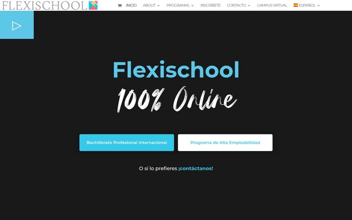 Screenshot ta' flexischool.es
