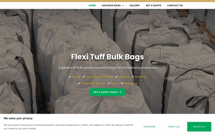 Képernyőkép: flexituff.co.za