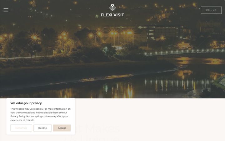 Screenshot of flexivisit.com