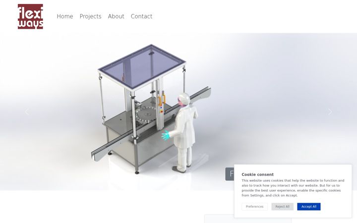 Screenshot of flexiways.com
