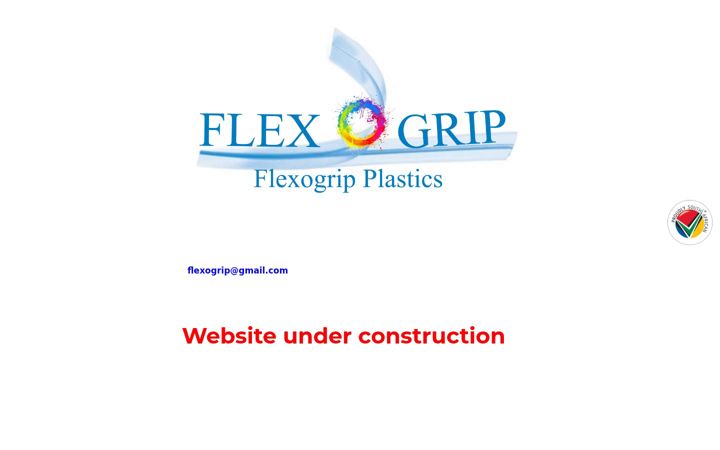 Screenshot of flexogrip.co.za
