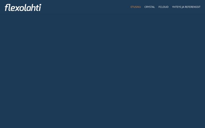 Zrzut ekranu flexolahti.fi