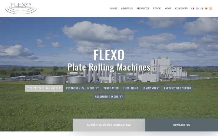Captura de ecrã de flexoweb.it